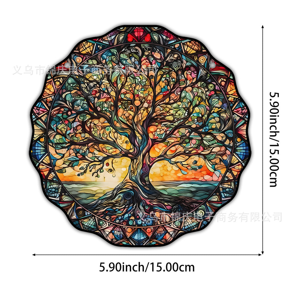 Double-Sided Acrylic Tree of Life Wall Hanging Decoration