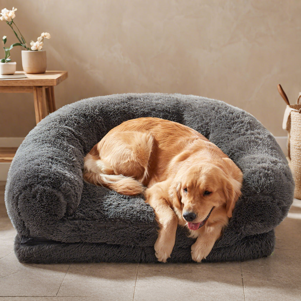 Pet Sofa?Luxury Soft Pet Sofa Bed?